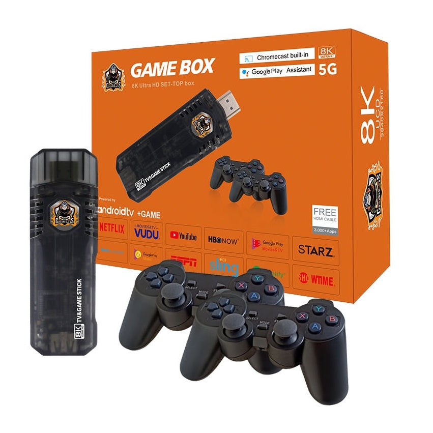 Game Box 8k Ultra HD SetTop Box with 20000+ Games Stick Game Box 8k Ultra HD SetTop Box with 20000+ Games Stick